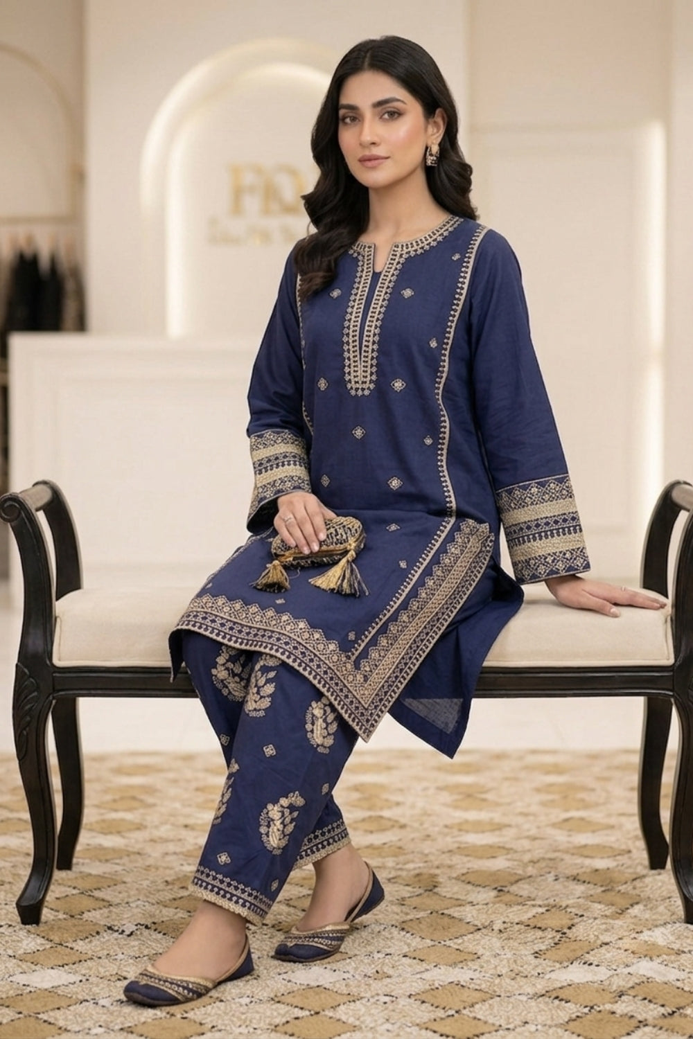 Sapphire Night | 2 PCS