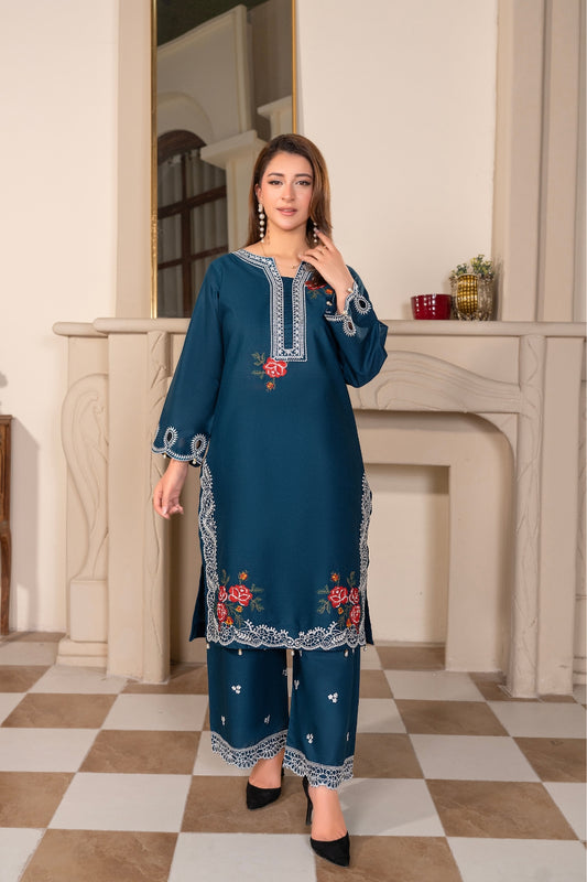 Blue Embroidered | 3 PCS