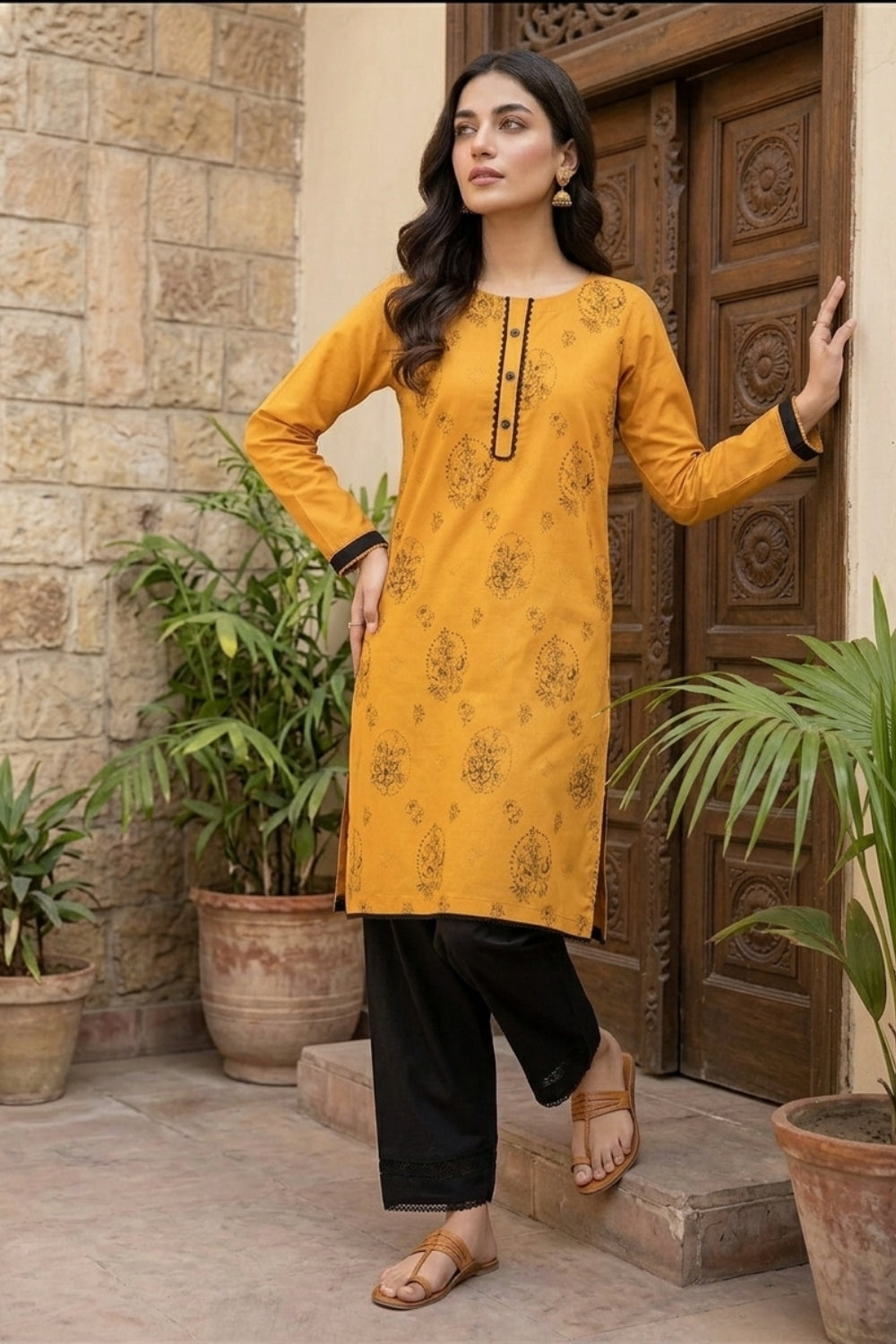 Golden Bloom | 2 PCS
